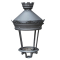 China oem aluminum casting product manufacture supply foundry Light Lamp cast aluminum post base